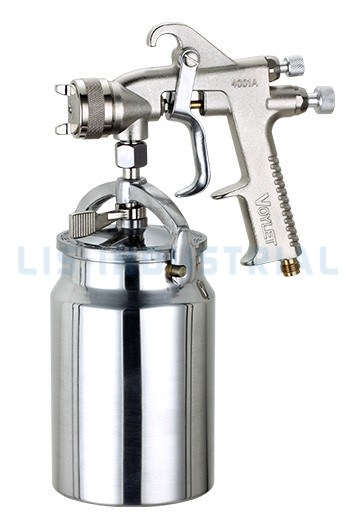 4001A Zwaar uitgevoerd spuitpistool, zuigtoevoer met beker van 1000 ml