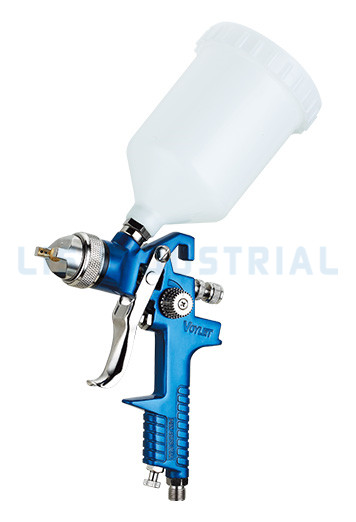 Voylet H827 HVLP luchtspuitpistool Verfspuit 600 ml zwaartekrachttoevoer